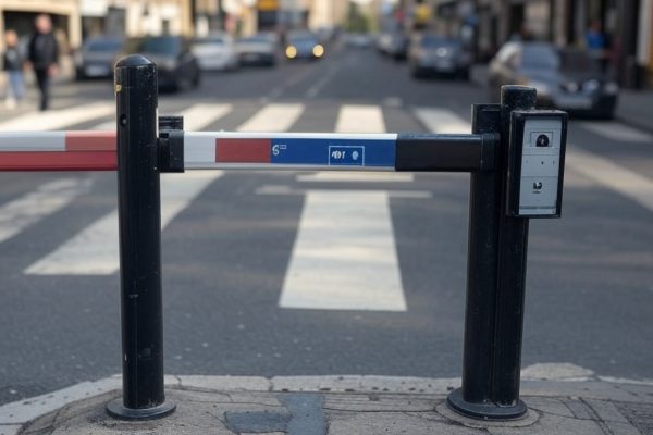 £1 Million Pedestrian Crossing A Barrier to Traffic Access