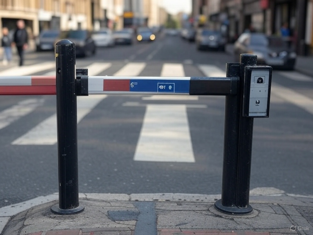 £1 Million Pedestrian Crossing A Barrier to Traffic Access