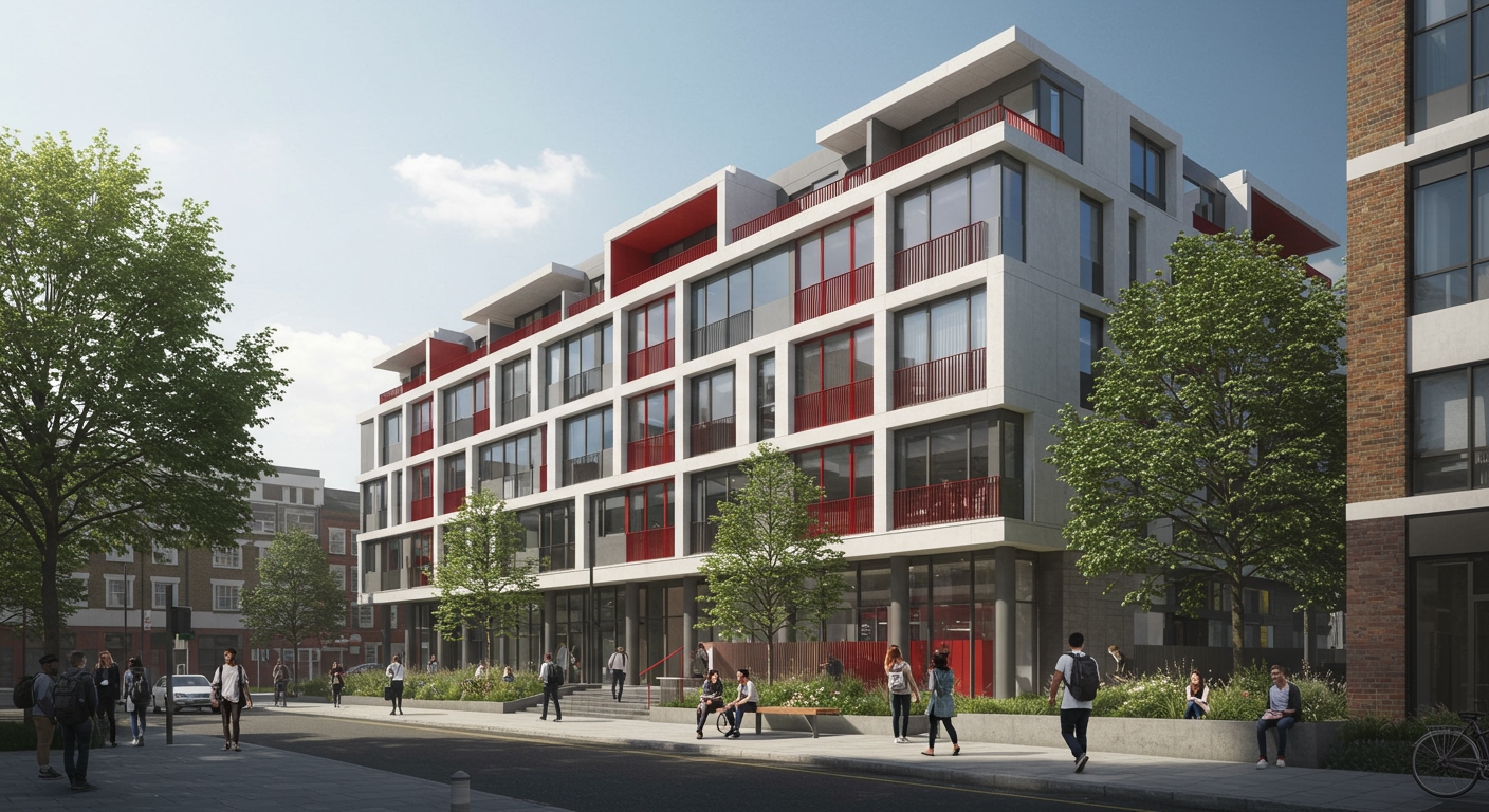 Dominus Completes London's First 50% Affordable Student Housing Scheme in Hammersmith