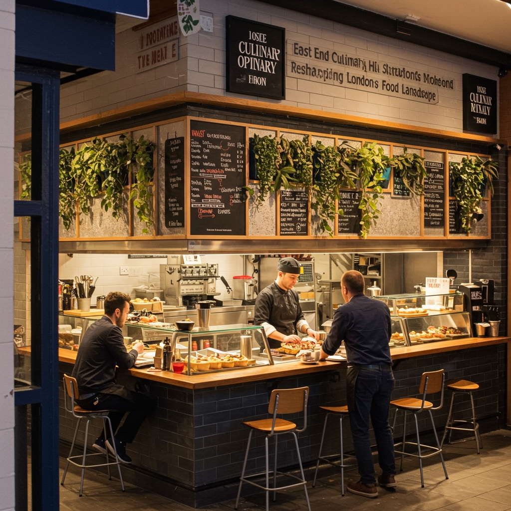 East End Culinary Hub Debuts in Stratford, Reshaping London's Food Landscape