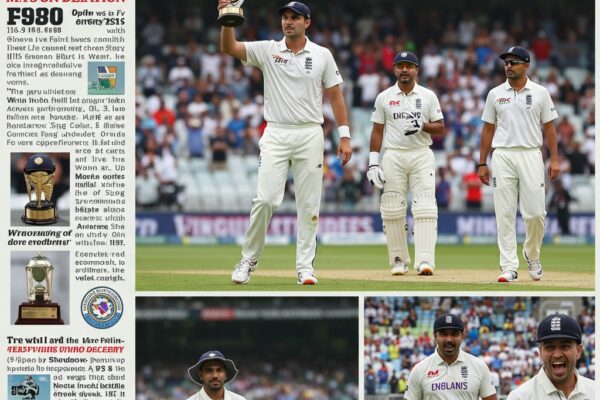 England and India Set for Leeds Test Showdown: Anderson, Tendulkar Honoured with New Trophy; Captains Address Challenges