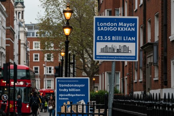 London Mayor Sadiq Khan Announces £3.5 Billion Plan for Affordable Homes & Infrastructure