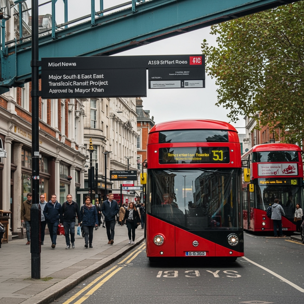 Major £1.2bn South East London Transit Project Approved by Mayor Khan