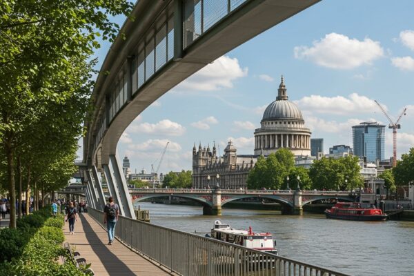 Major Thames South Bank Riverfront Expansion Unveiled: New Walkway & Parks Open