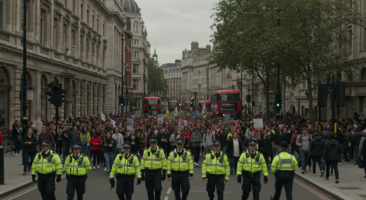 Met Police Impose Strict Conditions on Central London Protests Scheduled for Saturday, June 21