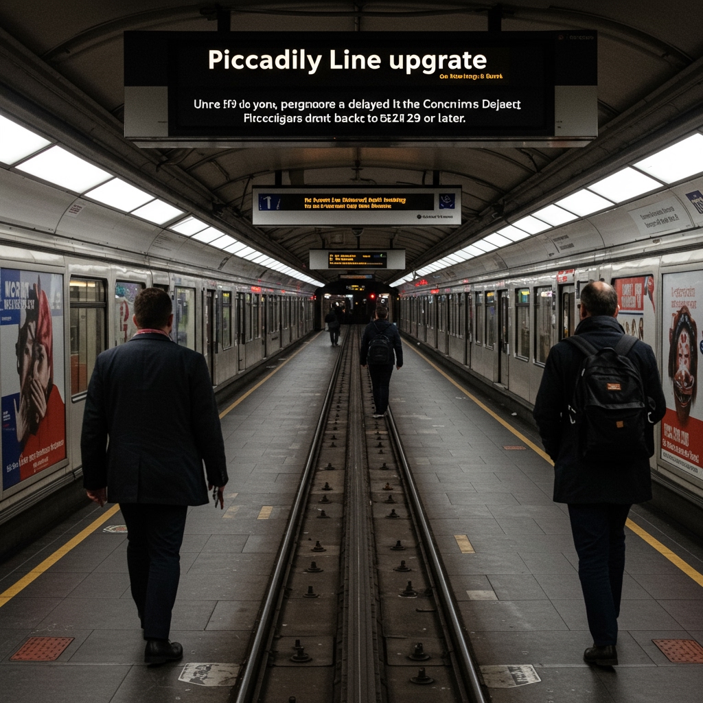 Piccadilly Line Upgrade Delayed: TfL Confirms Project Pushed Back to 2029 or Later