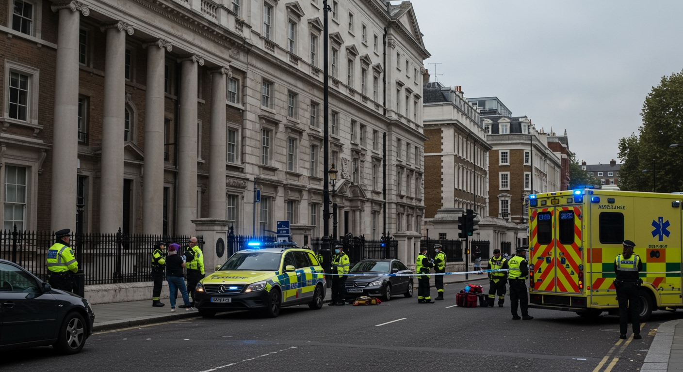 Seven Men Charged with Assault Following Incident at Iranian Embassy in London