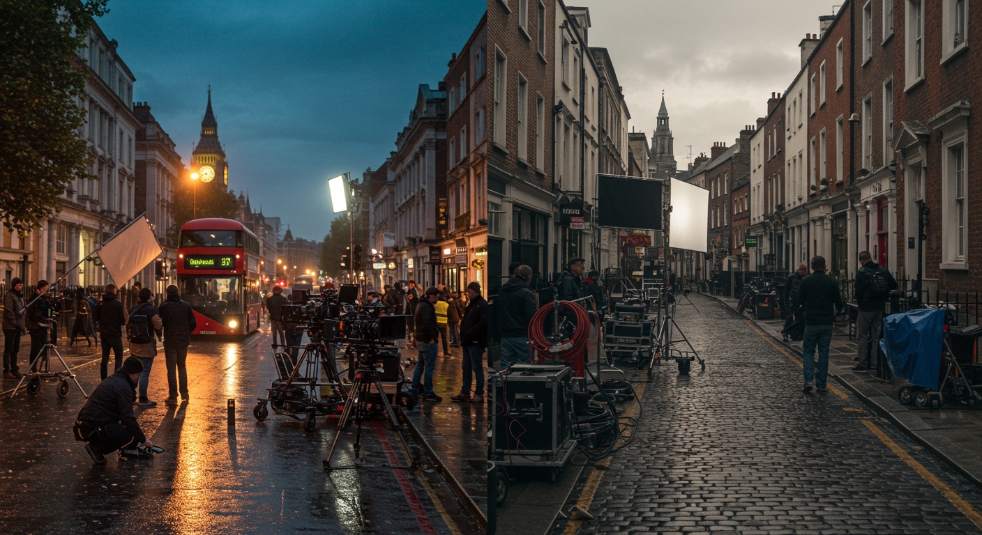 UK and Ireland Host Major Film and TV Productions in 2025 Drawing Global Streamers and Studios