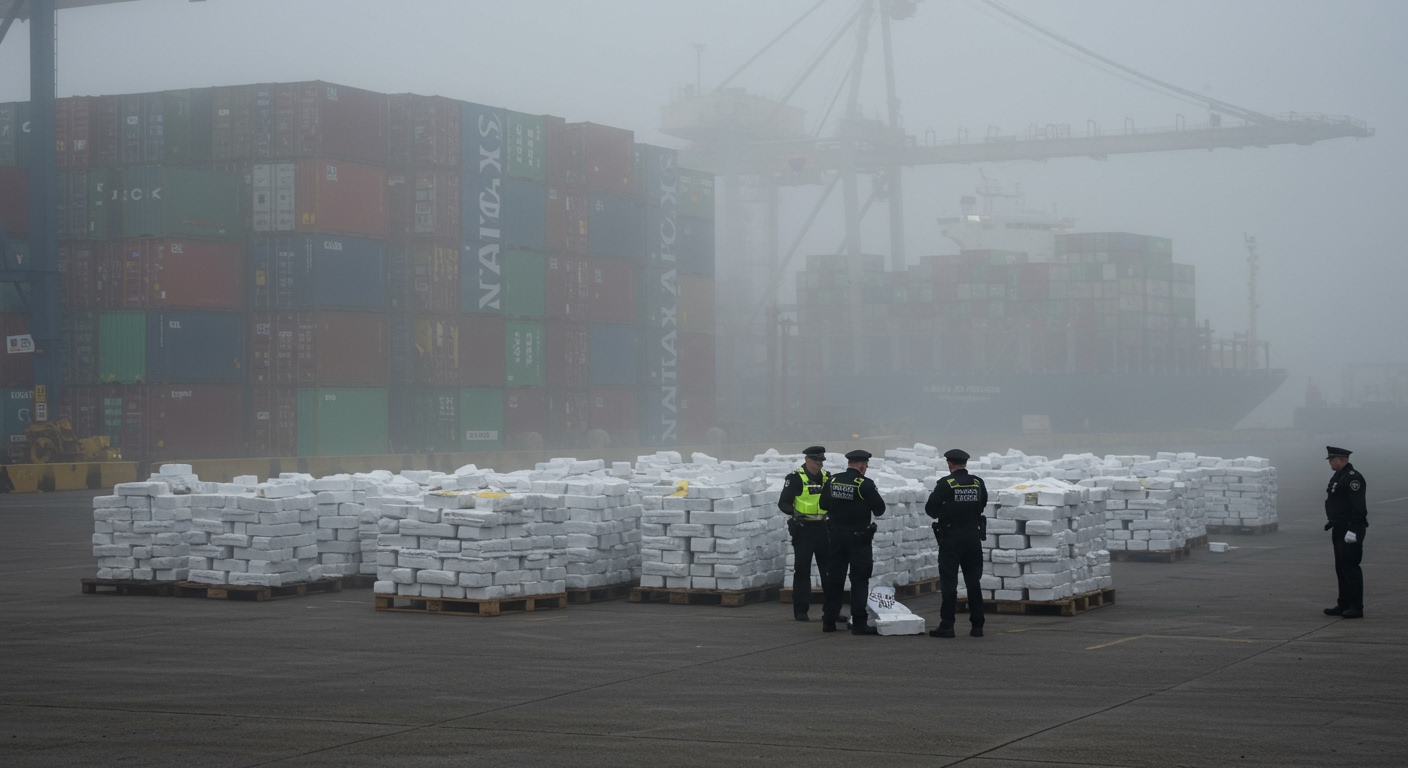 UK Border Force Seizes Massive 2.4 Tonne Cocaine Haul Worth £96 Million at London Gateway Port