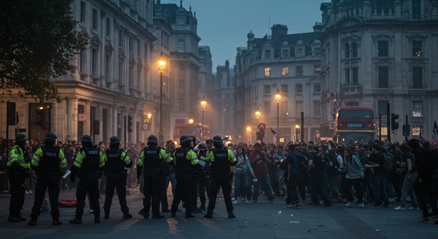 UK Moves to Ban Pro Palestine Group Under Terrorism Laws Amid London Clashes