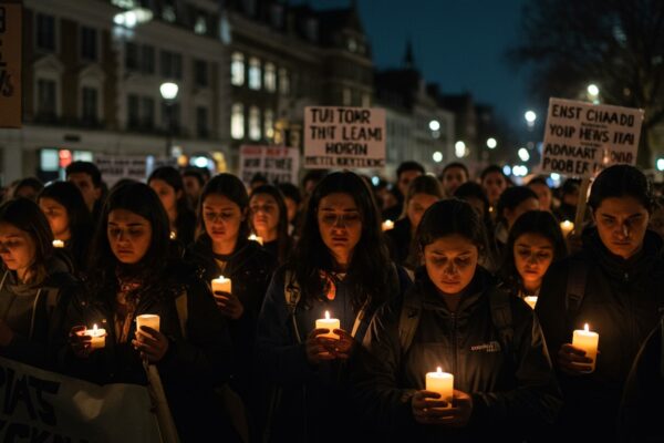 UK Women 'Still Not Safe' as Mourners Demand Action at Vigil for Zara Aleena