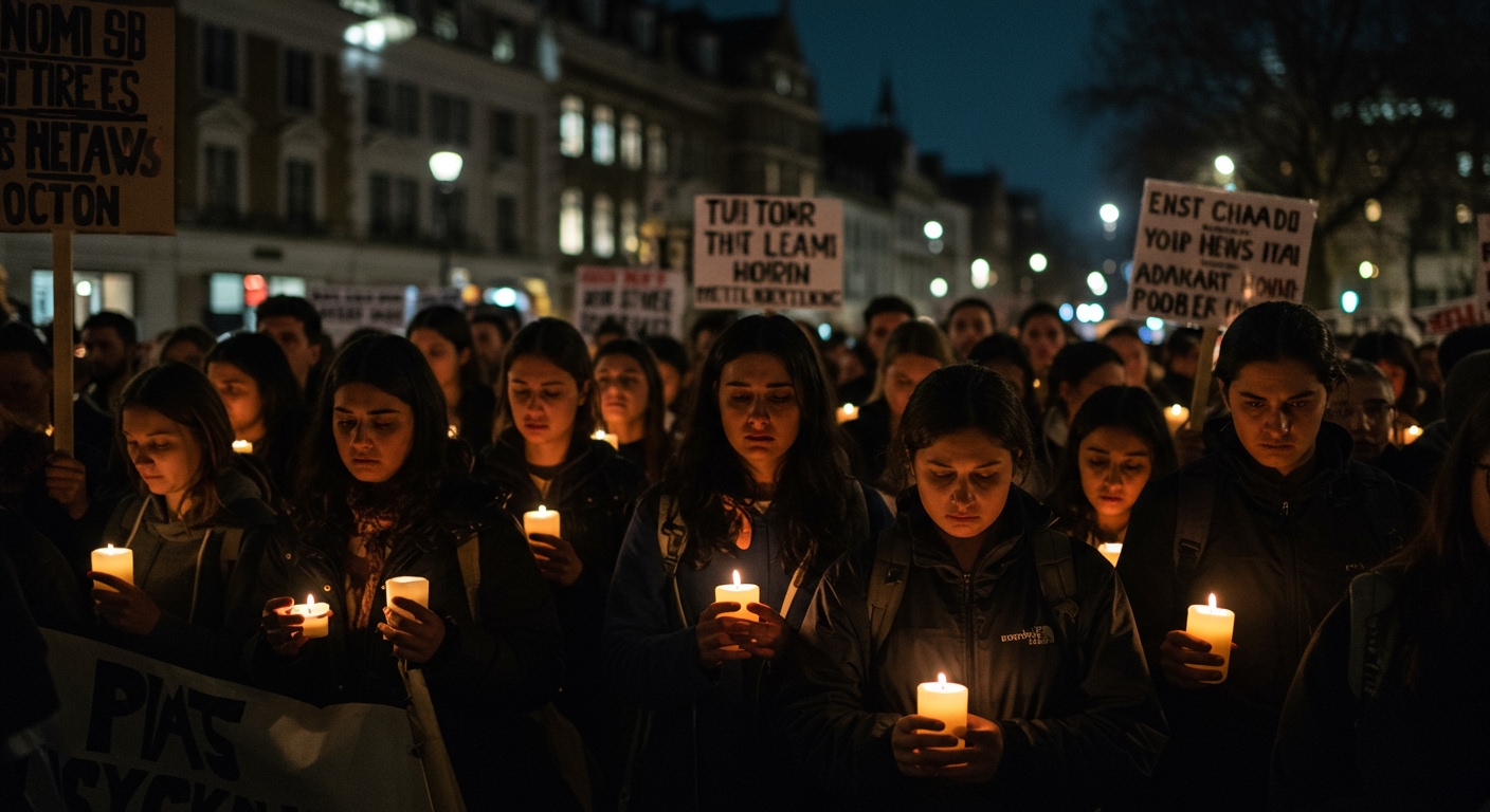 UK Women 'Still Not Safe' as Mourners Demand Action at Vigil for Zara Aleena
