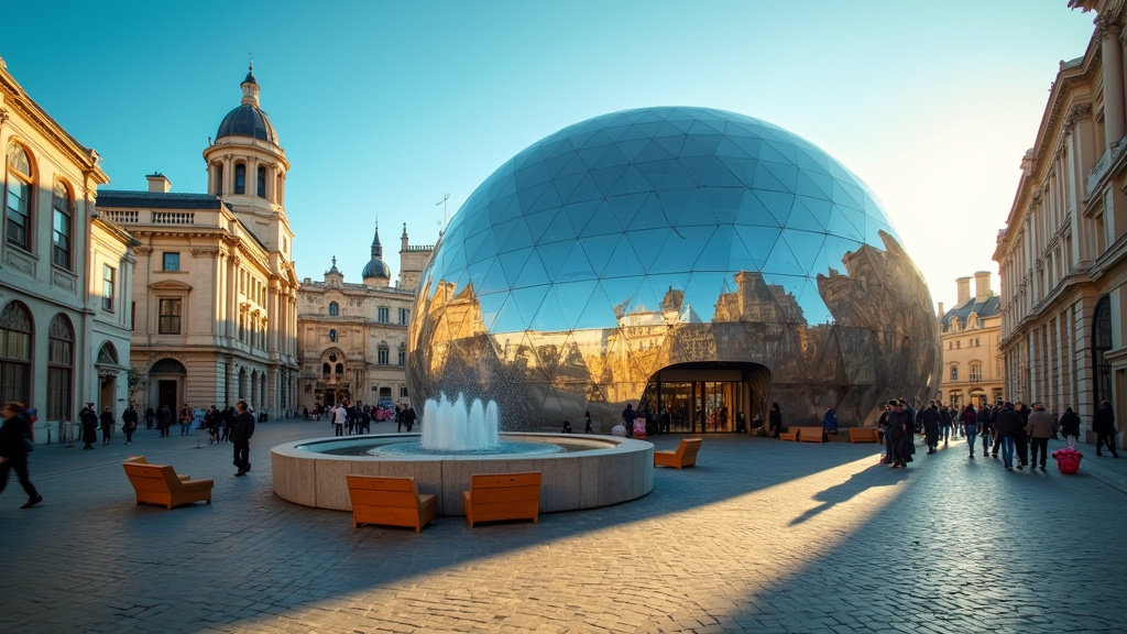 Central London to Welcome New 'Dome' Inspired by Knights Templar Church, Alongside Micro Museum and West End Live Return
