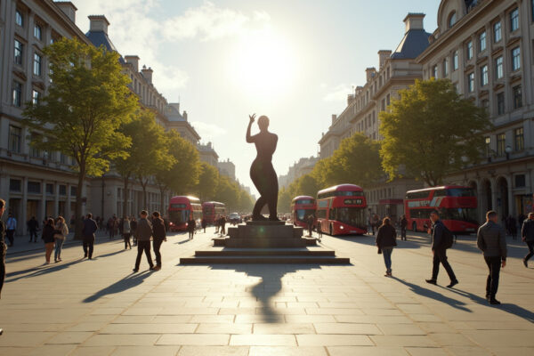 London's Transformation: Regent Street Pedestrianization, Statue Erection, TfL Anniversary, and Royal Academy Expansion