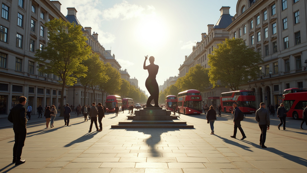 London's Transformation: Regent Street Pedestrianization, Statue Erection, TfL Anniversary, and Royal Academy Expansion