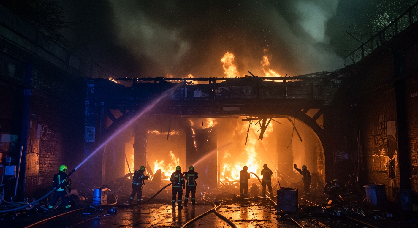 Major Fire Near South Harrow Paralyzes London's Piccadilly Line Traffic on July 4, 2025