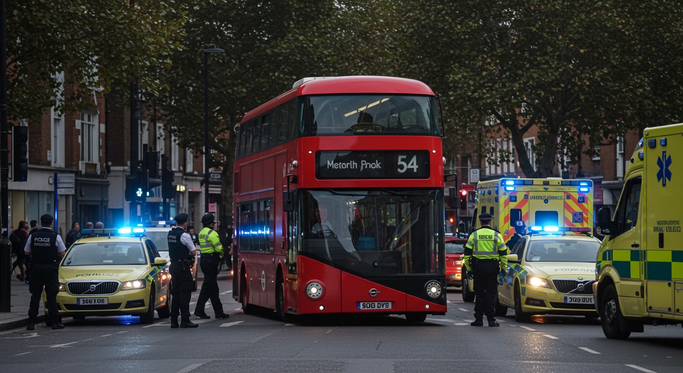 Man Arrested Following Double Stabbing on Catford Bus