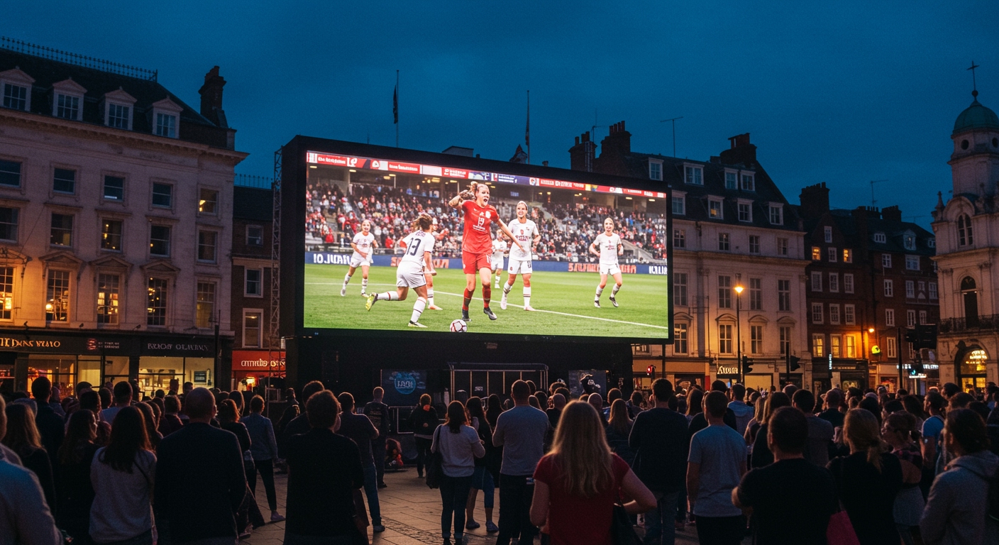 Ocean Outdoor, EE Partner to Broadcast UEFA Women's Euro 2025 Highlights on UK Digital Screens