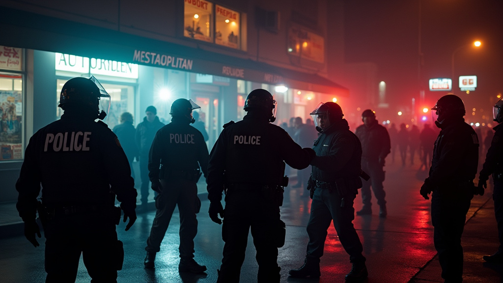 Seven Arrested Following Assault on Metropolitan Police Officers During Shop Theft Response