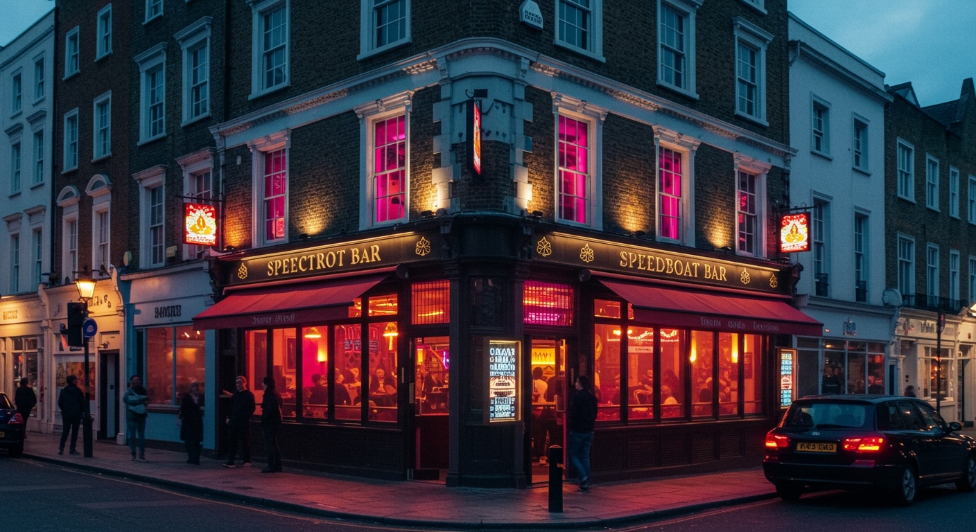 Speedboat Bar, From Luke Farrell's Team, Anchors in Notting Hill's Historic Electric Bar
