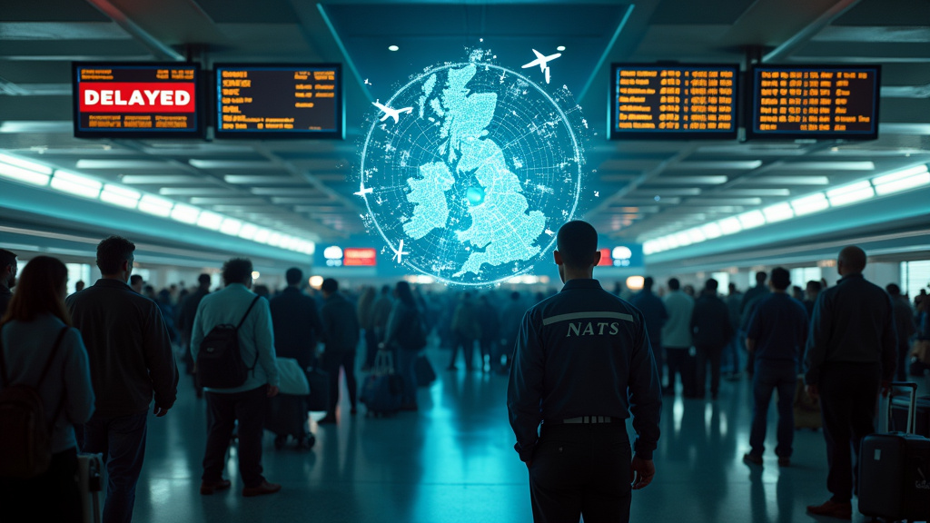 UK Flights Face Severe Disruption After National Air Traffic Control Suffers Technical Glitch