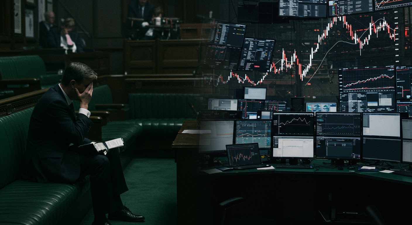 UK Markets Reel as Chancellor Rachel Reeves' Emotional Moment During PMQs Sparks Political Uncertainty