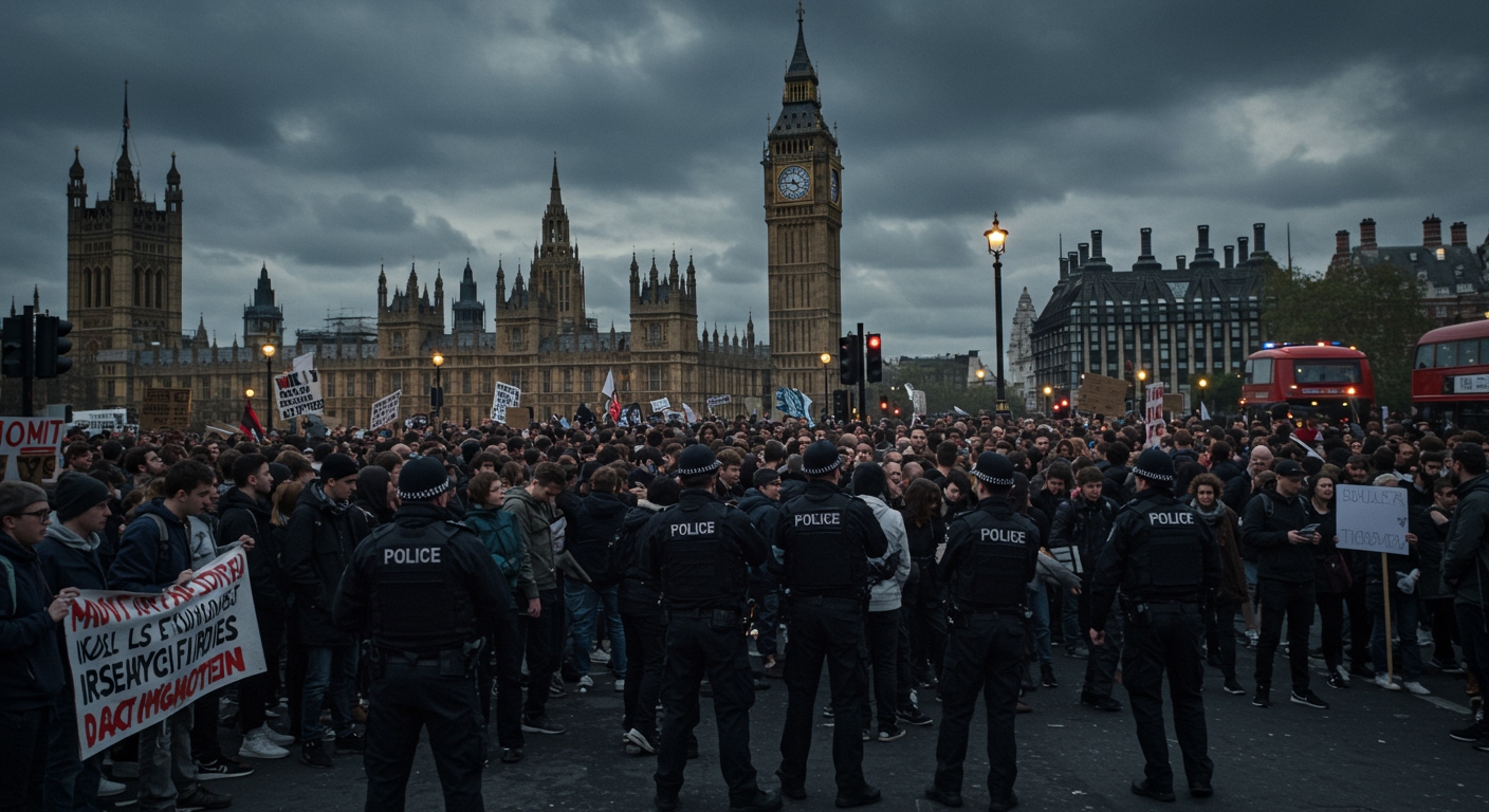 UK Proscribes Palestine Action Under Terrorism Act, More Than 20 Arrested at London Protest