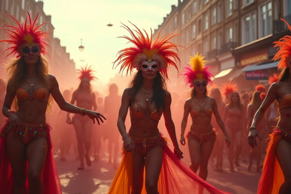 London's Notting Hill Carnival Ignites with Caribbean Culture, Drawing Millions in a Vibrant Celebration