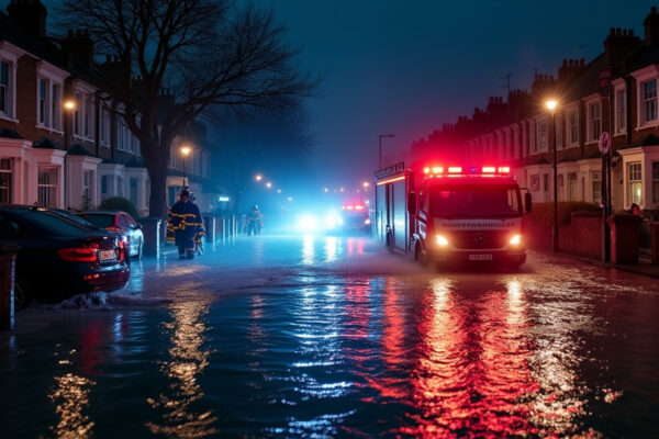 North London Submerged: Burst Water Main Unleashes Chaos in Islington, Forcing Mass Evacuations
