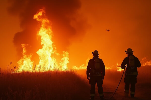 Wildfire Erupts in North East London as UK Braces for Fourth Heatwave