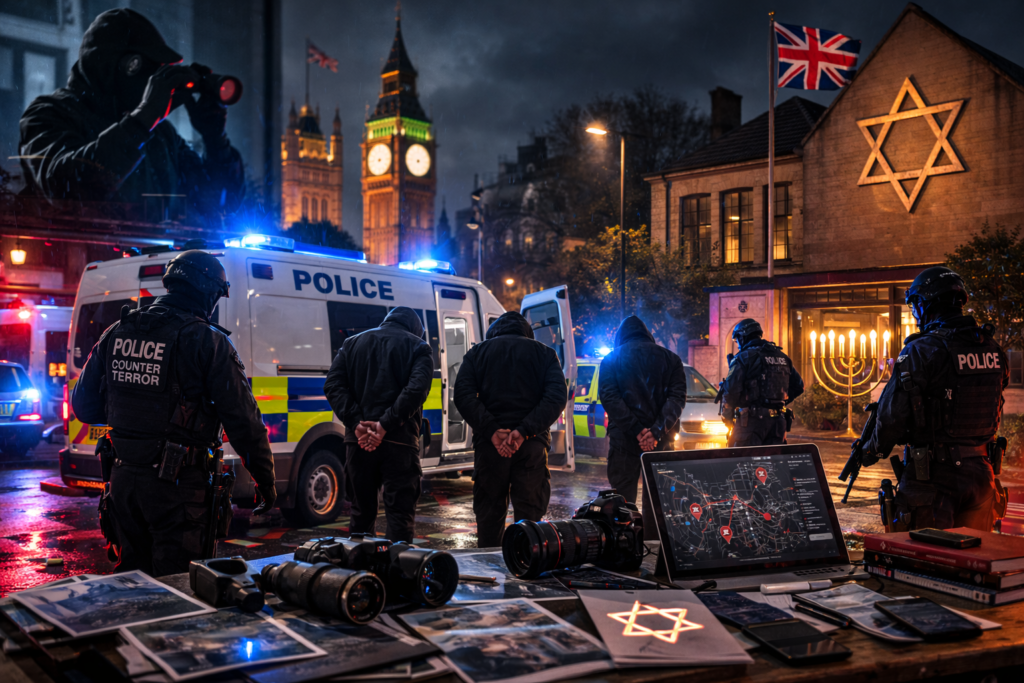 Iran Spy Ring Dismantled in London Four Arrested Over Targeting of Jewish Community
