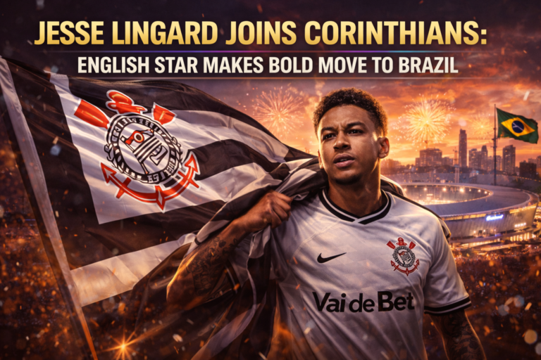 Jesse Lingard Joins Corinthians English Star Makes Bold Move to Brazil