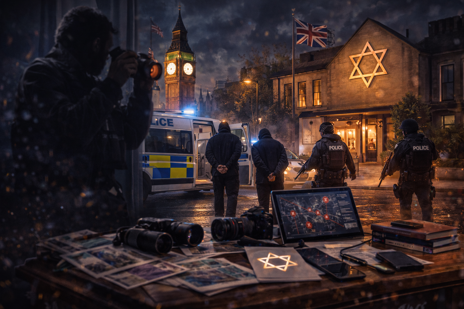 London Police Bust Suspected Iranian Spy Ring Targeting Jewish Community
