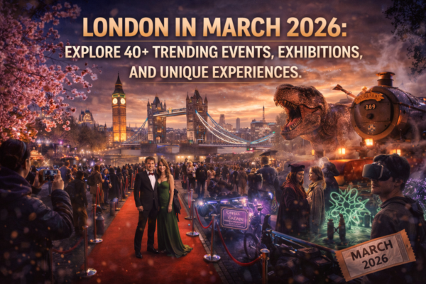 London in March 2026 Explore 40+ Trending Events, Exhibitions, and Unique Experiences