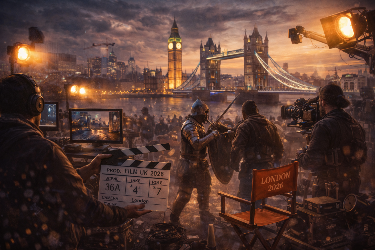 UK  Ireland Film and TV Production Boom London Leads Charge in 2026