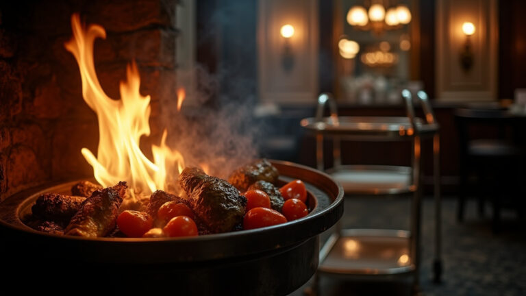 Cinematic wide angle shot of a sophisticated and bustling London restaurant interior representing the exciting new dining experiences opening in March 2026