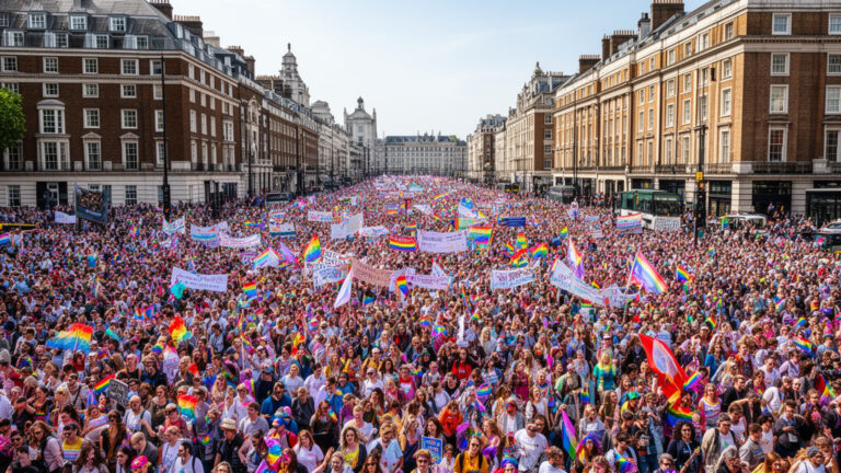 London Trans Pride Draws 150,000 in Record-Breaking Rally
